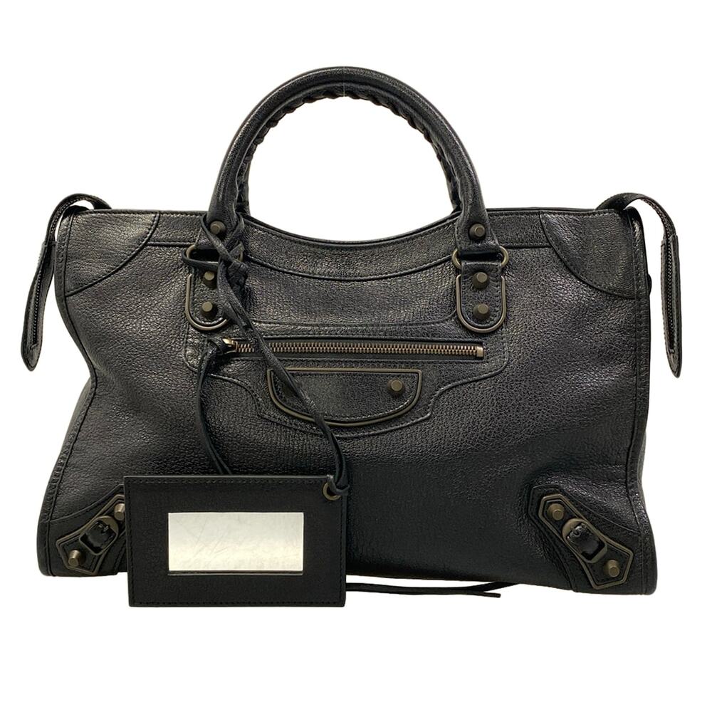 Balenciaga Classic Metallic Edge City Handbag 390154